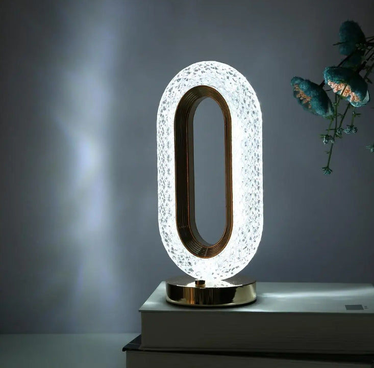 Shimmering Oval Lamp