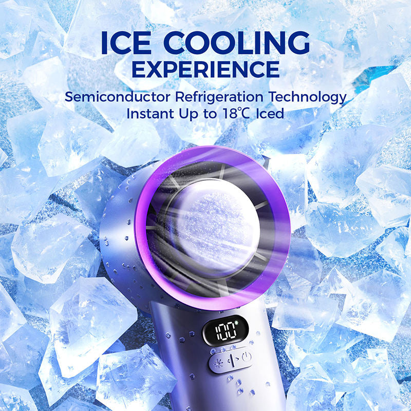 AURA BREEZE | Ultimate Cooling Rechargeable Hand Fan