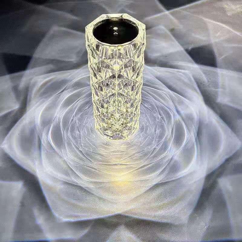 Crystal Cascade Lamp