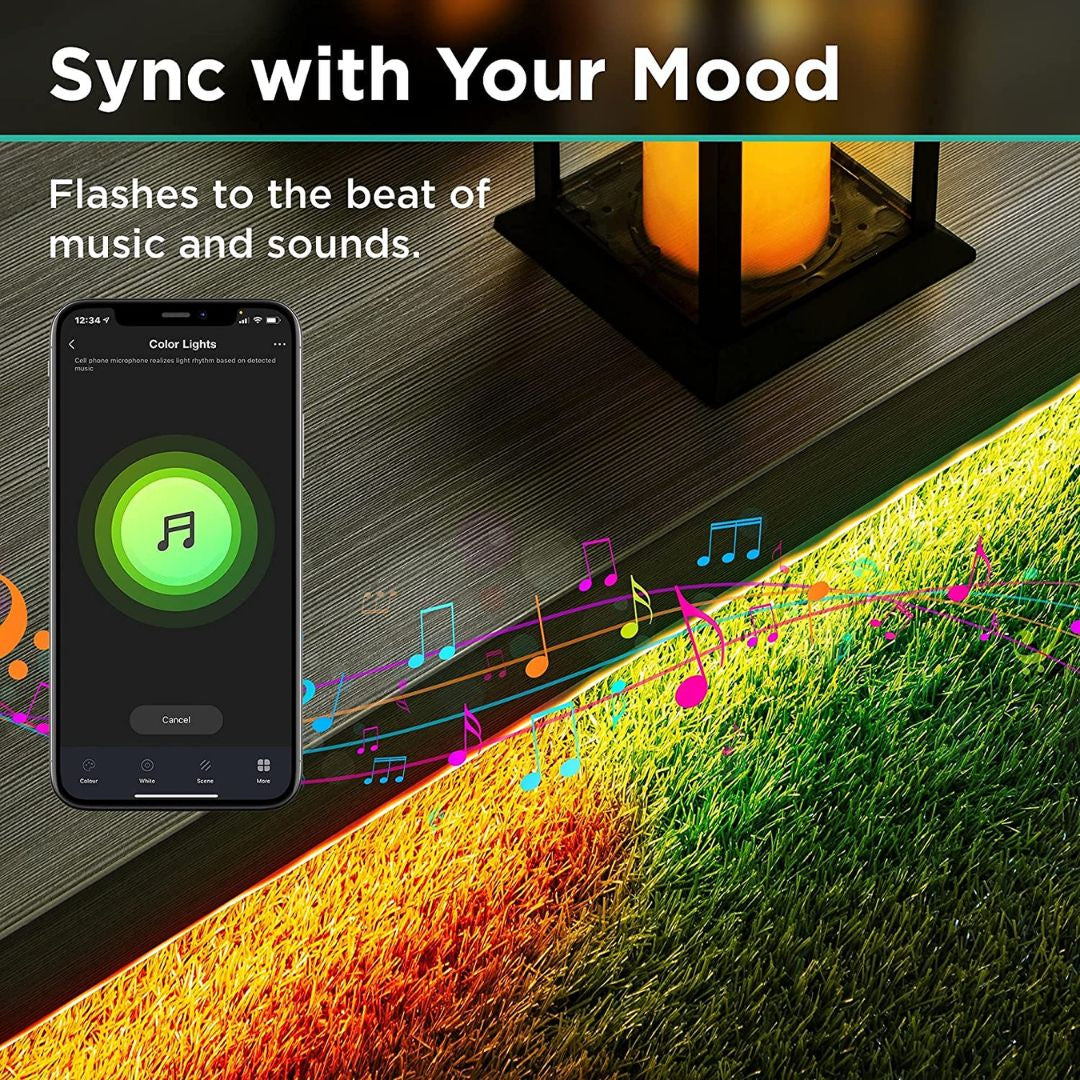 NeoGlow Pro RGBIC Smart Neon Flex Strip - Music Sync LED Light Strip