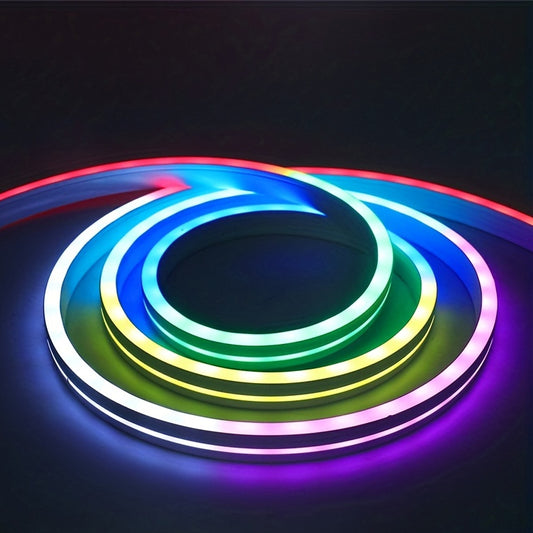 NeoGlow Pro RGBIC Smart Neon Flex Strip - Music Sync LED Light Strip