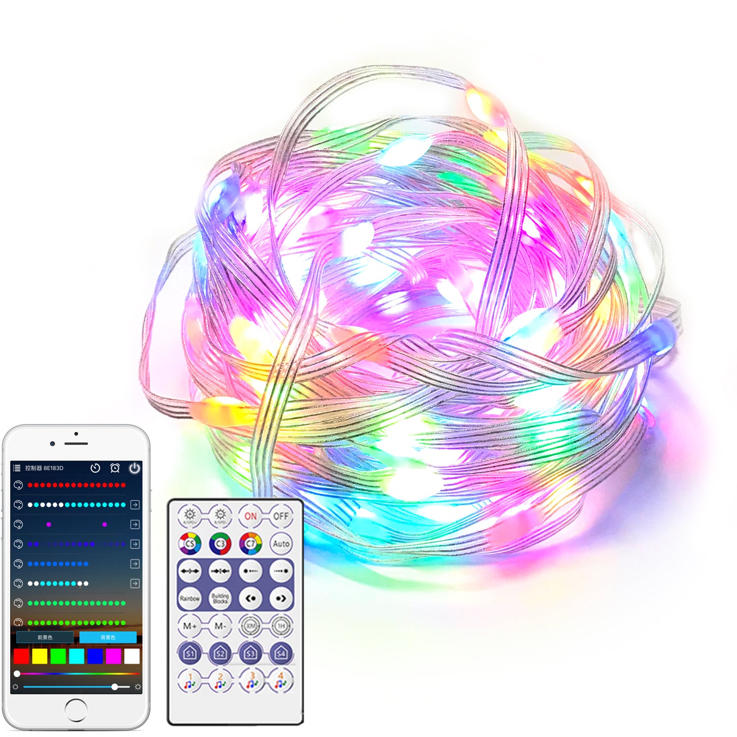 LumiGlow Smart RGBIC LED Strip Light