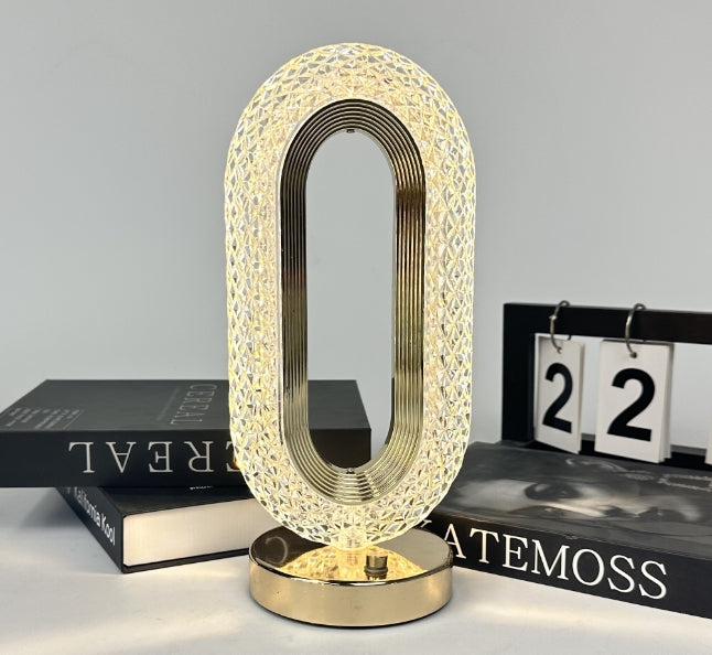 Shimmering Oval Lamp
