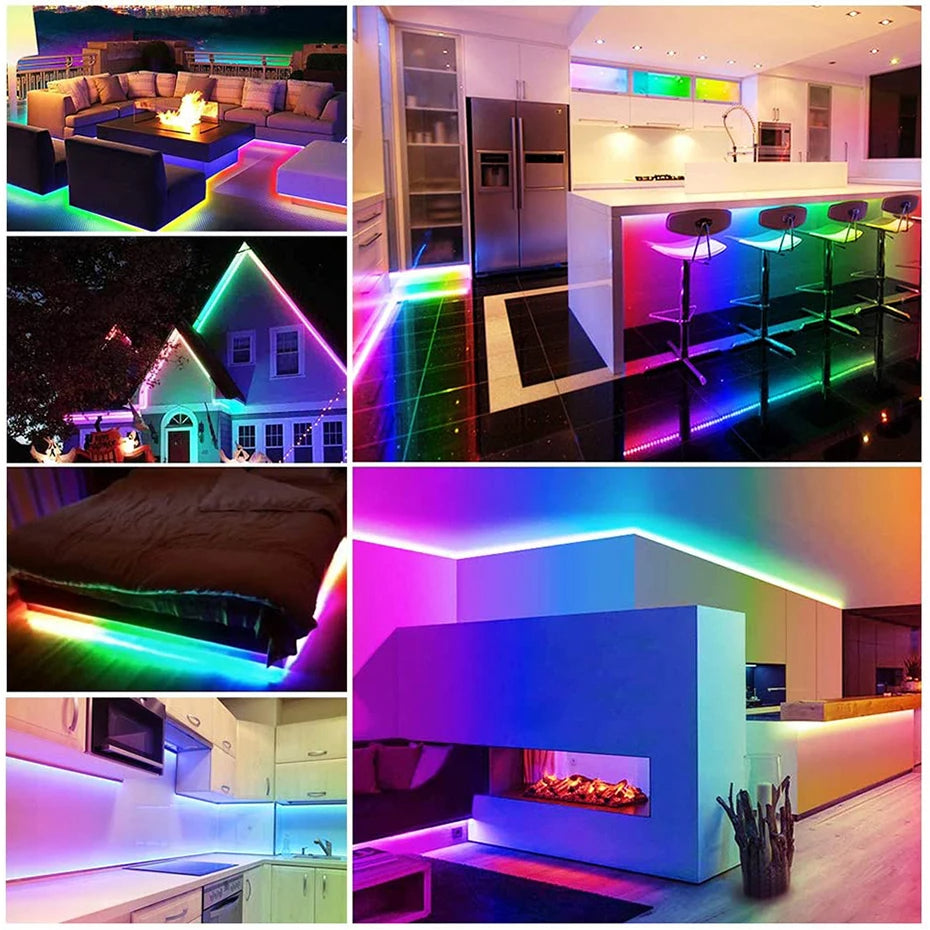 NeoGlow Pro RGBIC Smart Neon Flex Strip - Music Sync LED Light Strip