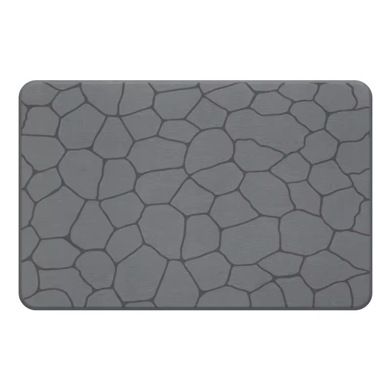 Stone Bath Mat, Ultra-Absorbent, Secure Grip, Eco-Friendly