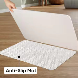 Stone Bath Mat, Ultra-Absorbent, Secure Grip, Eco-Friendly
