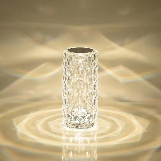 Crystal Cascade Lamp